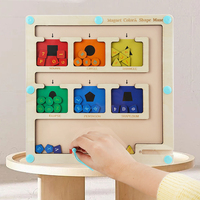 Juguete de Conteo de Números para Educación Temprana Montessori, Tablero de Cálculo Matemático con Dedos, Herramienta de Enseñanza de Matemáticas Preescolar