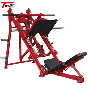 Proveedor de <span class=keywords><strong>Tmax</strong></span>, equipo de fitness de gimnasio de 45 grados, entrenamiento de piernas, prensa de piernas en cuclillas de doble hack - Product Image 1