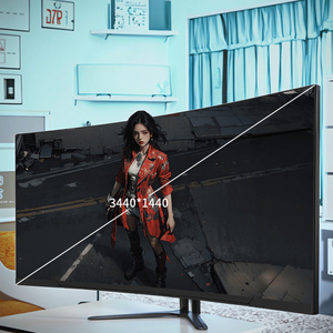 Tenfly siêu rộng 34 inch chơi game màn hình 21:9 cong màn hình WQHD 3440*1440 cong Máy tính để bàn máy tính Màn hình LCD PC - Product Image 1