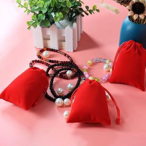Bolsa de Terciopelo con Cordón y Logotipo Personalizado, Bolsa Protectora para Dulces y Joyería, Tamaño y Color Personalizables, Bolsas de Algodón para ODM - Product Image 5