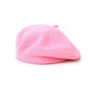Béret tendance de haute qualité, couleur unie, pour <span class=keywords><strong>femme</strong></span>, hiver, polyvalent, style artistique japonais, rétro, chapeau de peintre - Product Image 4