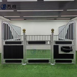 Écurie permanente pour chevaux en acier galvanisé à chaud, style européen personnalisé, pour ferme équestre, avec toit - Product Image 5