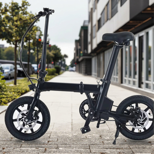 Bicicletta Elettrica Pieghevole da 16 Pollici, 250W 36V, in Lega di Alluminio, Batteria al Litio, Motore Brushless, Freni a Disco, 3 Velocità, Impermeabile, per Città <span class=keywords><strong>e</strong></span> <span class=keywords><strong>Gravel</strong></span> - Product Image 1