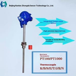 Termômetro Infravermelho de Aço Inoxidável Kunlun Zhongda com Instalação de Rosca Integrada KZW/P-230 IP68 0.1C Personalizável OEM - Product Image 4