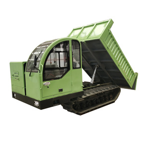 Dumper sur chenilles 5t avec châssis en acier, moteur Yunnei, engrenages à haut rendement pour l'Indonésie - Product Image 3