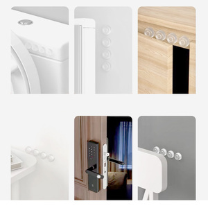 Reusable Rubber Feet Pads 200Pcs <b>Small</b> Non-Slip <b>Cabinet</b> Stoppers Self Adhesive Eco-Friendly Rubber Feet for Furniture Appliances - Product Image 6