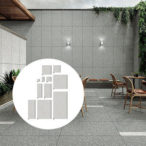 Dalles de façade extérieures flammées 600X300mm, antidérapantes, texture granit, pavés en pierre, carreaux d'extérieur bon marché pour allée - Product Image 4