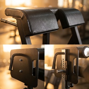 VIGFIT Glute and <span class=keywords><strong>Ham</strong></span> Developer : Machine GHD réglable pour <span class=keywords><strong>les</strong></span> fessiers et <span class=keywords><strong>les</strong></span> ischio-jambiers avec rembourrage confortable pour l'entraînement - Product Image 5