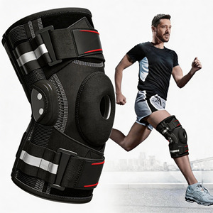 <span class=keywords><strong>Genouillère</strong></span> de sport professionnelle robuste et réglable, respirante, pour la course à pied et le basketball - Product Image 1