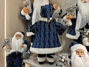 2026 natale natale natale natale natale Noel decorazione della casa 30 ~ 90cm in piedi e seduta grande bambola di Babbo Natale - Product Image 4