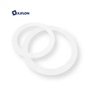 厂家供应塑料零件白色纯100% 原始聚四氟乙烯平板垫圈