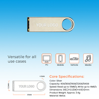 Flashdisk USB Logo Kustom Baru 2026 16GB 32GB 64GB Tahan Air Logam USB 2.0 Pen Drive Hadiah Promosi Bisnis Grosir Garansi 2 Tahun