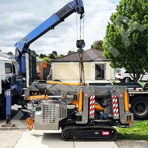 Tonlita cẩu 3 tấn Mini Telescopic Spider Crawler Crane Nhà cung cấp với CE Euro V EPA cần cẩu khác - Product Image 6
