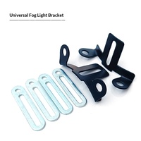 Support de montage universel pour phares antibrouillard à double faisceau, modifiés, réglables en quatre directions, avec projecteur LED anti-brouillard