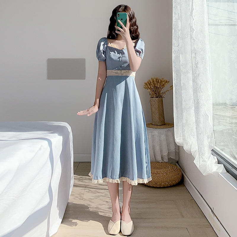 ワンピース ANLEM FRENCH RETRO COMMUTER DRESS anlem ワンピースFRENCH RETRO COMMUTER DRESS FRENCH RETRO COMMUTER