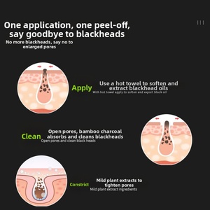 Blackhead Removal Nose Strips, Mask Type, Refreshing and Oil Control, Gentle Acne, Large Capacity Blackhead Absorbing Mask - Product Image 4