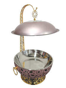 Réchaud à nourriture grande capacité, réchaud à <span class=keywords><strong>buffet</strong></span> de luxe, ensemble de réchauds à <span class=keywords><strong>buffet</strong></span> dorés pour mariage - Product Image 5