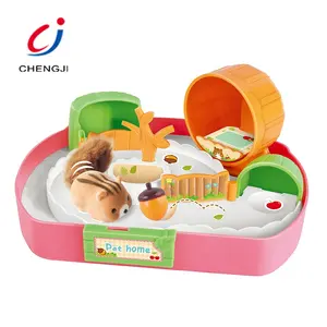 Brinquedos infantis educativos elétricos, brinquedos infantis de alimentação para animais de estimação
