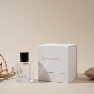 กล่องน้ำหอมกระดาษหรูหรา Lionwrapack 30 มล. 50 มล. 100 มล. ฝาพับ กล่องของขวัญกระดาษอาร์ต บรรจุภัณฑ์แบบกำหนดเอง - Product Image 1