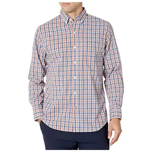 Ropa De Hombre Moda Áo Sơ Mi Kẻ Sọc Nam 2022 Cotton Thiết Kế Cổ Điển Ý Thiết Kế Cổ Điển Cài Khuy 100%