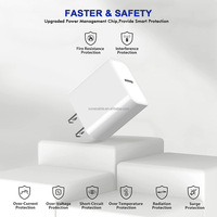 Cargador USB PD20W de Venta al por Mayor de Fábrica, Adaptador Tipo C de Carga Rápida de Alta Calidad con Protección contra Cortocircuitos para 17 16 15 Pro