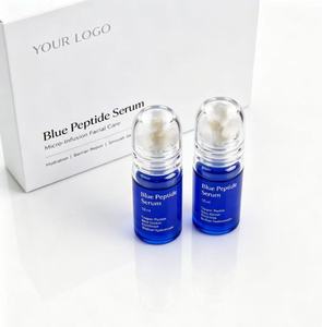 Sérum Peptidique Bleu Micro-Infusion Soin du Visage Hydratant Réparateur de Barrière Cutanée Peau Lisse OEM - Product Image 3