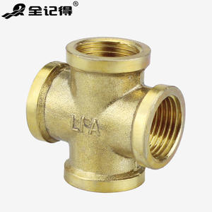 Copper Fitting Internal Thread Tee 4-Point <b>Water</b> Pipe for <b>Water</b> <b>Heaters</b> Essential Component for <b>Heater</b> <b>Parts</b> - Product Image 1