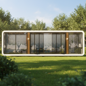 Nuovo Design Prefabbricato Moderno <span class=keywords><strong>Casa</strong></span> Mobile Apple Cabin <span class=keywords><strong>in</strong></span> <span class=keywords><strong>Vendita</strong></span> Prefabbricata Portatile 20Ft 40Ft Appartamento Esterno Hotel - Product Image 4