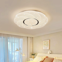 Éclairage intérieur moderne, plafonnier rond en acrylique LED pour chambre à coucher, lampes de salon, décoration intérieure, lumière de luxe pour la maison