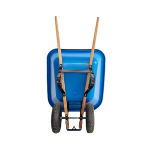 <span class=keywords><strong>Brouette</strong></span> à manche en <span class=keywords><strong>bois</strong></span> Wh9800 <span class=keywords><strong>Brouette</strong></span> avec <span class=keywords><strong>roues</strong></span> pneumatiques doubles - Product Image 5