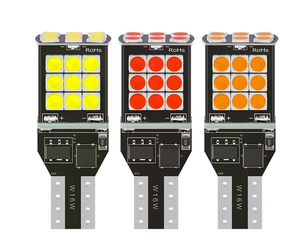 YOBISขายส่งT15 24smd Bcakupย้อนกลับโคมไฟไฟท้ายรถเบรคอัตโนมัติLED Canbus <span class=keywords><strong>WY16W</strong></span> W16W T15 หลอดไฟเลี้ยวสัญญาณหลอดไฟ - Product Image 1
