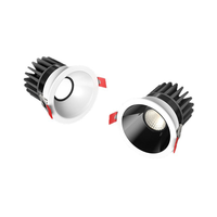 Downlight encastré anti-éblouissement ETL DA-RL4W9 dimmable 3 pouces 9W 110lm/W à spectre complet COB avec boîte de jonction et connecteur rapide