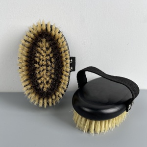 Brosse corporelle exfoliante en cuivre ionique premium, brosse à sec pour le corps, brosse à poils de sanglier pour la circulation sanguine - Product Image 4