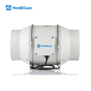 Kipas Saluran Inline Aliran Aksial Cerdas Hon&Guan 6 Inci dengan Volume Udara Besar yang Dapat Disesuaikan - Product Image 2