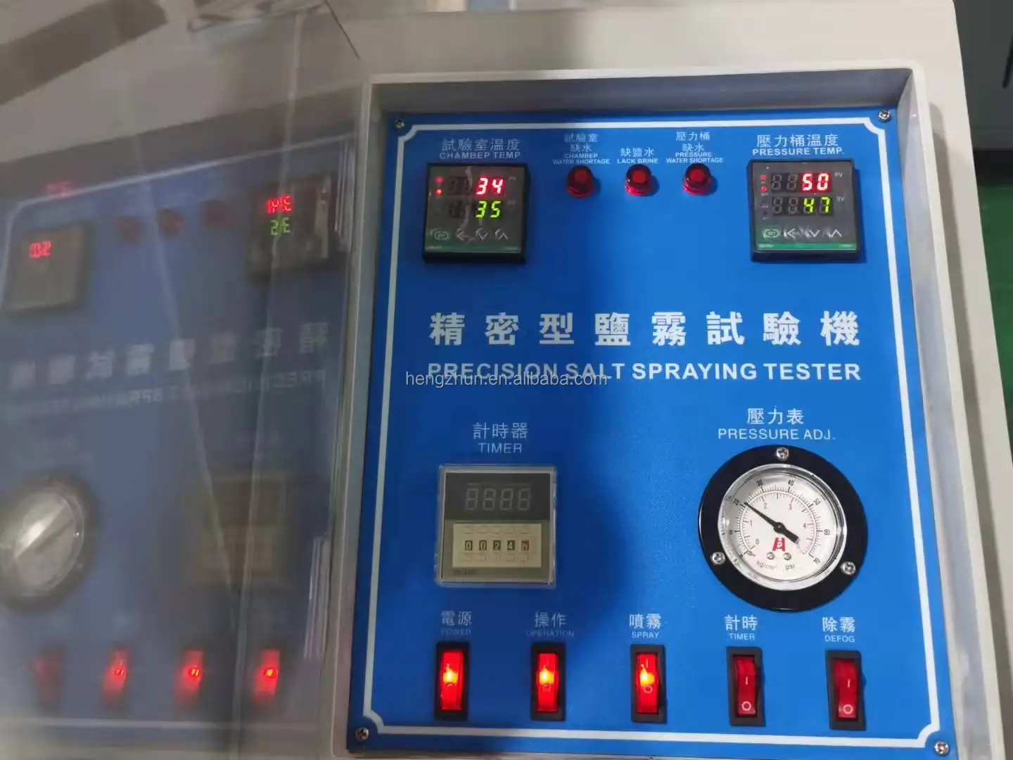 CNS.4158 tuz püskürtme testi standart programlanabilir 108L/270L/480L yeni korozyon test makinesi tuz püskürtme odası