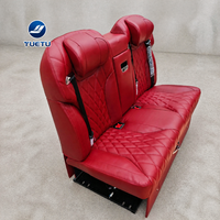 Canapé-lit électrique pour banquette arrière de fourgonnette ou de monospace avec massage, chauffage, ventilation et repose-jambes électrique