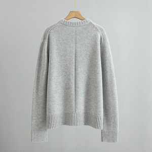 <span class=keywords><strong>Pull</strong></span> pour hommes en <span class=keywords><strong>laine</strong></span> à fond mince en cachemire à <span class=keywords><strong>col</strong></span> mi-haut de couleur unie vente en gros - Product Image 4