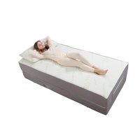 Lit réglable ergonomique Twin XL à gravité zéro, rembourré, avec inclinaison de la tête et des pieds et télécommande sans fil