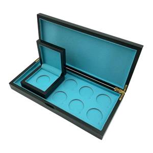 Hộp Gỗ Tùy Chỉnh Sơn Lưu Trữ Quà Tặng Kỷ Niệm Đồng Xu Hiển Thị Bằng Gỗ Sang Trọng Làm Bằng Tay Gỗ 7 Ngày Quà Tặng & Thủ Công MDF Bất kỳ Màu Sắc - Product Image 6