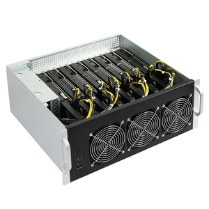 OEM professionnel 19 pouces Rackmount 8 Gpu Server Case B85 Mainboard 8 Gpu Châssis Avec 2000w Psu - Product Image 2