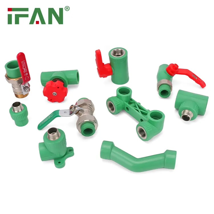 IFAN High Quality Wholesale PPR Pipe And Fitting Equal Reducing Plastic Fittings