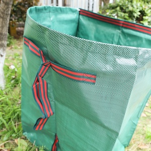 Sac à feuilles pliable en PP robuste, imperméable, sacs à feuilles et à déchets de jardin réutilisables - Product Image 5