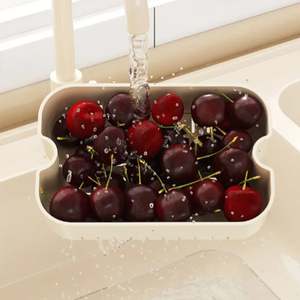 Caja hermética para refrigerador, caja para verduras y frutas con cesta de drenaje, organizador de alimentos de doble capa, contenedores reutilizables - Product Image 2