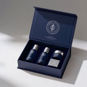 Luxury Black Rigid Child Proof Magnetic Cardboard Paper <b>Box</b> Custom Cosmetics Packaging Magnetic <b>Box</b> Design - Product Image 6