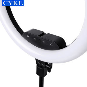 CYKE-Anillo De Luz Led para selfis, 14 pulgadas, 36cm, lámpara De Luz con soporte para teléfono, AL36 - Product Image 5