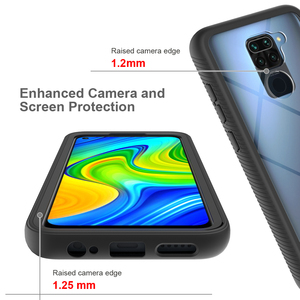 Custodia rigida in acrilico morbido TPU antiurto custodia protettiva trasparente per telefono paraurti per Xiaomi <span class=keywords><strong>Redmi</strong></span> <span class=keywords><strong>Note</strong></span> <span class=keywords><strong>9</strong></span> 11 8 9A 10c K40 <span class=keywords><strong>Pro</strong></span> <span class=keywords><strong>Cover</strong></span> posteriore - Product Image 4