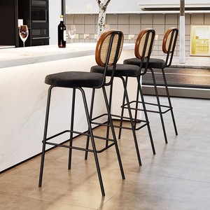 Taburetes de Barra de Metal Estilo Industrial Vintage <span class=keywords><strong>para</strong></span> Cocina, <span class=keywords><strong>Desayunador</strong></span>, Cafetería, Muebles de Interior, Silla Alta de Barra - Product Image 2