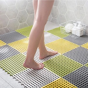 Tapis de bain antidérapant en PVC, tapis de salle de bain en maille souple, tapis antidérapant en plastique, tapis de massage des pieds, tapis de toilette à emboîtement, tapis de douche - Product Image 4
