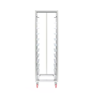 Chariot Desserte de Cuisine Multi-usages à Roulettes en Acier Inoxydable Taille Personnalisée pour Service Hôtelier et Restauration - Product Image 4