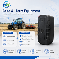 Traceur GPS étanche 2G/GSM/WiFi/LBS avec autonomie de 3 à 4 mois pour conteneurs, construction, exploitation agricole, actifs de location et gestion à distance des ressources